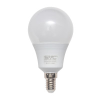 Лампа светодиодная SVC G45-9W-E14-4500К, 9 Вт, 4500К, нейтральный белый свет, E14, форма шар