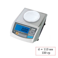 Весы лабораторные CAS МWP-150N, электронные, максимальная нагрузка 150 гр