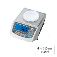 Весы лабораторные CAS МWP-300N, электронные, максимальная нагрузка 300 гр