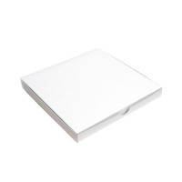 Коробка для пиццы, размер 330*330*40 мм, белая