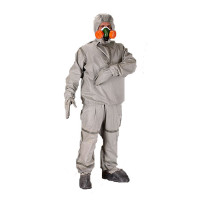 Костюм влагозащитный Л-1, куртка, брюки и перчатки, серый