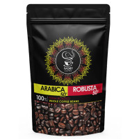 Кофе в зернах Ivory Coffee, Arabica-Robusta 50\50, средняя обжарка, 500 гр