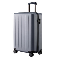 Чемодан NINETYGO Danube Luggage, 24”, 65 л, поликарбонат Covestro, замок TSA, серый