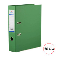 Папка-регистратор Office-Expert.kz, А4, ширина корешка 50 мм, зеленая