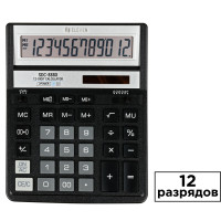 Калькулятор настольный Eleven SDC-888X-BK, 12 разрядов, 158*203*31 мм