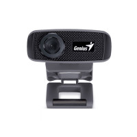 Веб-камера Genius FaceCam 1000X, USB 2.0, 1280*720, 1.0 Mpx, черная