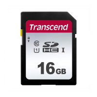 Карта памяти 16 Gb, Transcend, SDHC, 10 U1 класс скорости, без адаптера