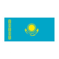 Государственный Флаг Республики Казахстан, политекс, 0,75*1,5 м