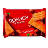 Вафли Roshen Wafers, с ореховой начинкой, 72 гр