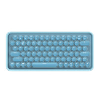 Клавиатура беспроводная Rapoo Ralemo Pre 5, ENG/RUS, аккумулятор, голубой