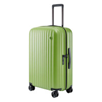 Чемодан NINETYGO Elbe Luggage, 24”, 65 л, поликарбонат Makrolon, замок TSA, зеленый