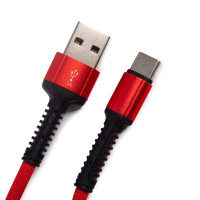 Интерфейсный кабель Ldnio LS63, Type-C, 1 м, красный