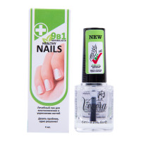 Лечебный лак Healthy nails HN/6, для восстановления и укрепления 9 в 1, 6 мл