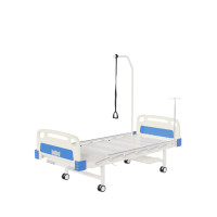 Кровать медицинская KZMED 204M-ABS, размер 2040*970*845 мм, белая