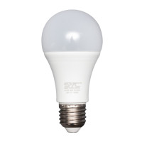 Лампа светодиодная SVC A60-12W-E27-4200K, 12 Вт, 4200К, нейтральный белый свет, E27, форма шар