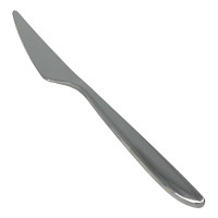 Нож столовый Yiwumart, 23*2 см, нержавеющая сталь, серебристый, 50 шт/упак