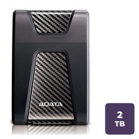 Жесткий диск 2 TB, Adata HD650, 2.5", USB 3.2, HDD, черный