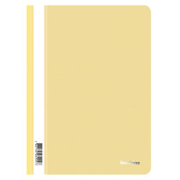 Папка-скоросшиватель Berlingo, А4 формат, 180 мкм, желтая