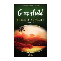 Чай Greenfield Golden Ceylon, черный, 200 гр, листовой