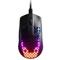 Мышь проводная оптическая, игровая, Steelseries Aerox 3, 6 кнопок, 8500 dpi, RGB подсветка, черная