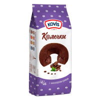 Бисквитные колечки Kovis "Шоколадный крем", 240 гр