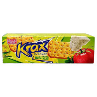 Крекеры Krax, со вкусом овощей и сыра, 140 гр
