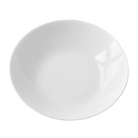Тарелка суповая Кулинарк "Сфера", 23 см, 400 мл, опаловое стекло, белая, 6 шт/упак