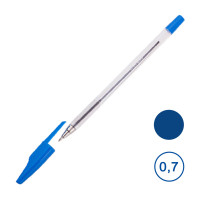 Ручка шариковая OfficeSpace, 0,7 мм, синяя, цена за штуку