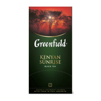 Чай Greenfield Kenyan Sunrise, черный, 25 пакетиков
