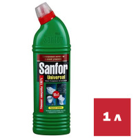 Чистящий гель универсальный антимикробный с хлором Sanfor 