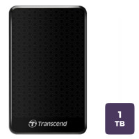Жесткий диск 1 TB, Transcend ''StoreJet 25A3'', USB 3.0, HDD, черный