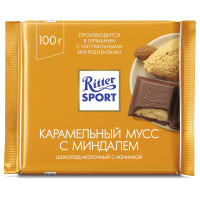Шоколад молочный Ritter SPORT 