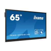 Интерактивная панель iiyama TE6512MIS-B1AG, 65", 4K, сенсорная, черная