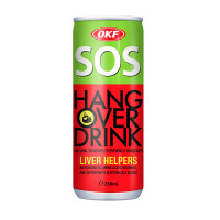 Напиток безалкогольный OKF антипохмелин Доктор SOS, 0,25 л, жестяная банка