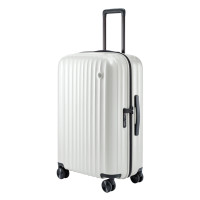 Чемодан NINETYGO Elbe Luggage, 24”, поликарбонат Makrolon, замок TSA, белый