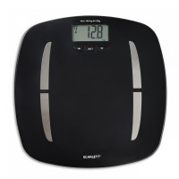 Диагностические весы Scarlett SC-BS33ED83, с функцией BLUETOOTH, максимальный вес 180 кг, черные