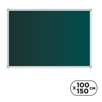Доска магнитно-меловая Boardsys, размер 100*150 см, зеленая