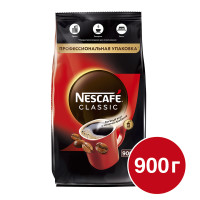 Кофе растворимый Nescafe Classicа, 900 гр, вакуумная упаковка